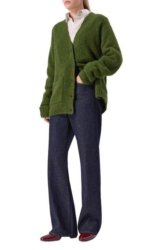 Кожаные ботильоны Premiata M7133/MARIL Бордовый  M7133/MARIL Фото 3