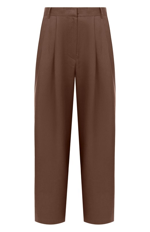 Льняные брюки Albus Lumen AL.RT25.004.DSWLPANTS Коричневый AL.RT25.004.DSWLPANTS