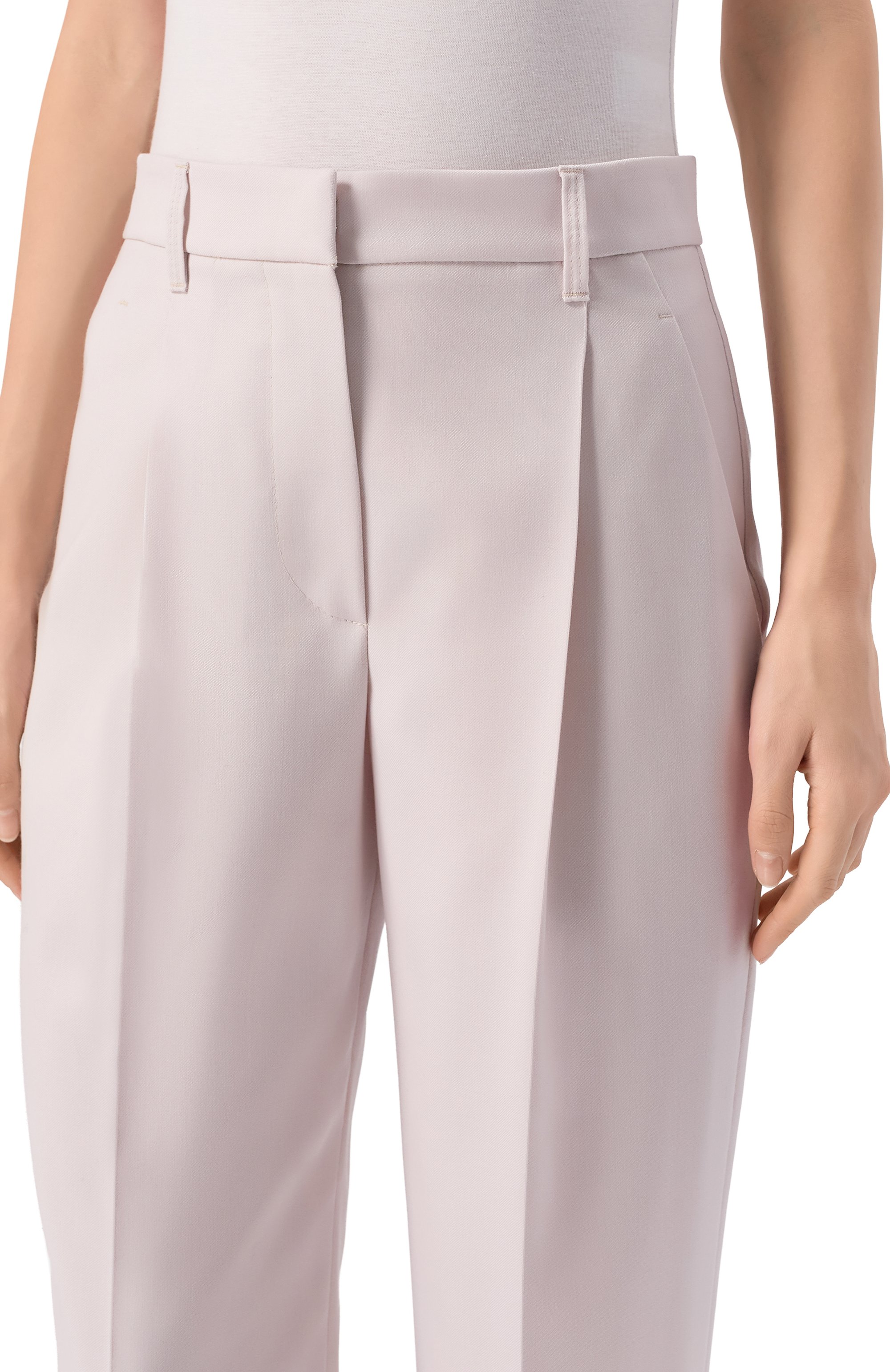 Шерстяные брюки BRUNELLO CUCINELLI, арт. MP513P9019, фото 5