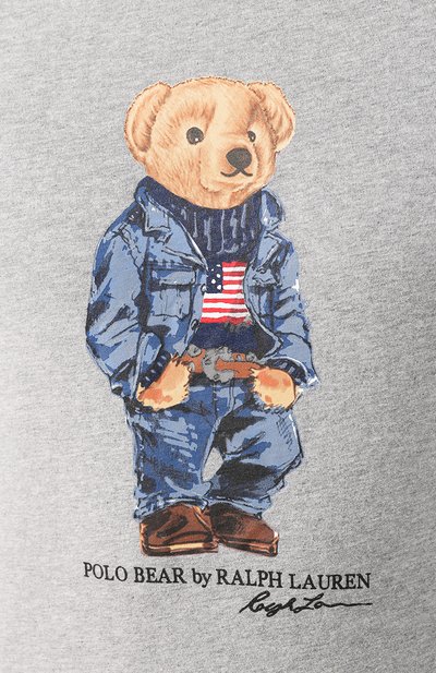Хлопковая футболка POLO RALPH LAUREN, арт. 710795737, фото 5