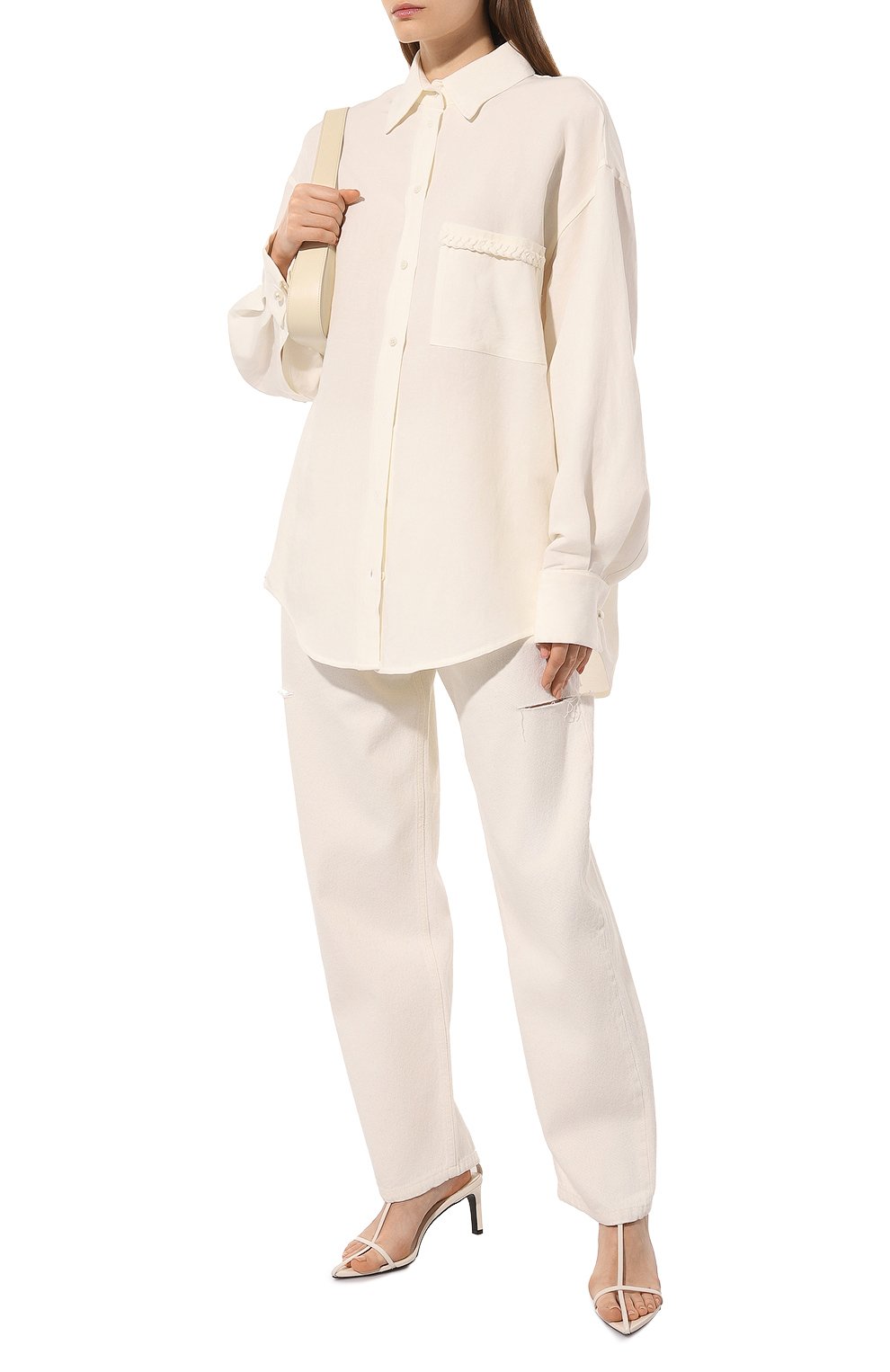 Рубашка из вискозы и льна FORTE DEI MARMI COUTURE, арт. 24SF1105-MC, фото 2