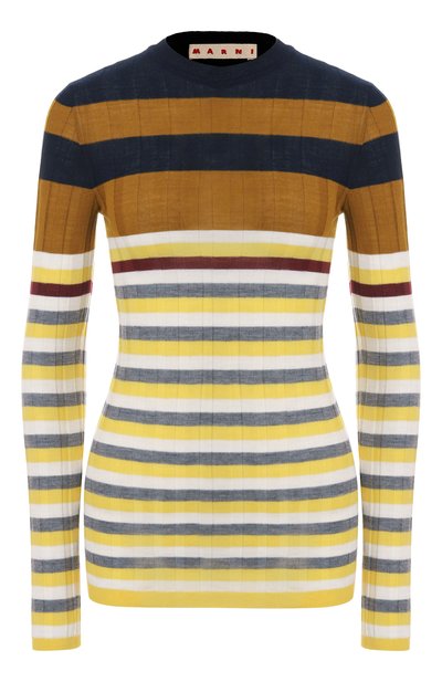 Женский шерстяной пуловер MARNI, арт. GCMD0623Q0/UFW537