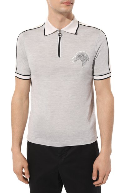 Поло из шелка и хлопка STEFANO RICCI, арт. K818919P31/T23271, фото 3