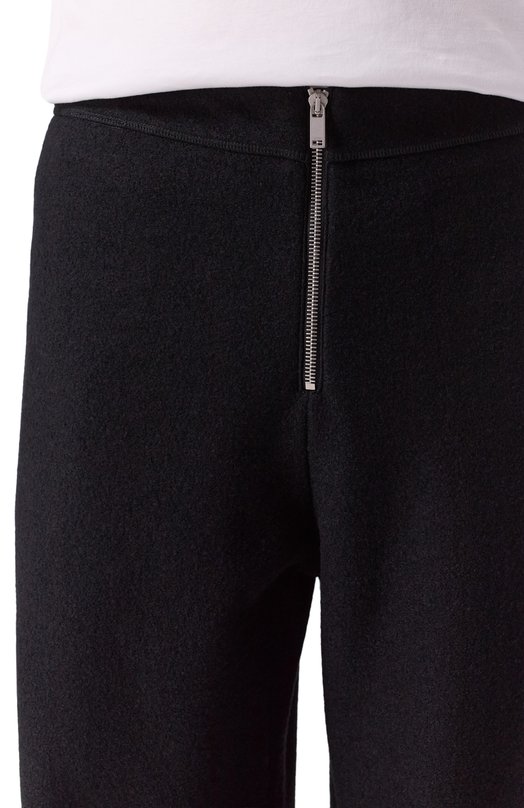 Шерстяные брюки-карго Jil Sander J47KA0291-J41423 Чёрный  J47KA0291-J41423 Фото 5