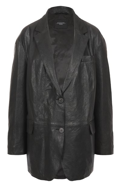 Женский кожаный жакет WEEKEND MAX MARA, арт. MARAT