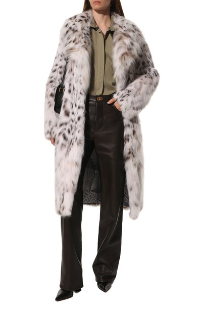 Шуба из меха рыси ZILLI, арт. WAW-GUI02-LYNX0/0001, фото 2