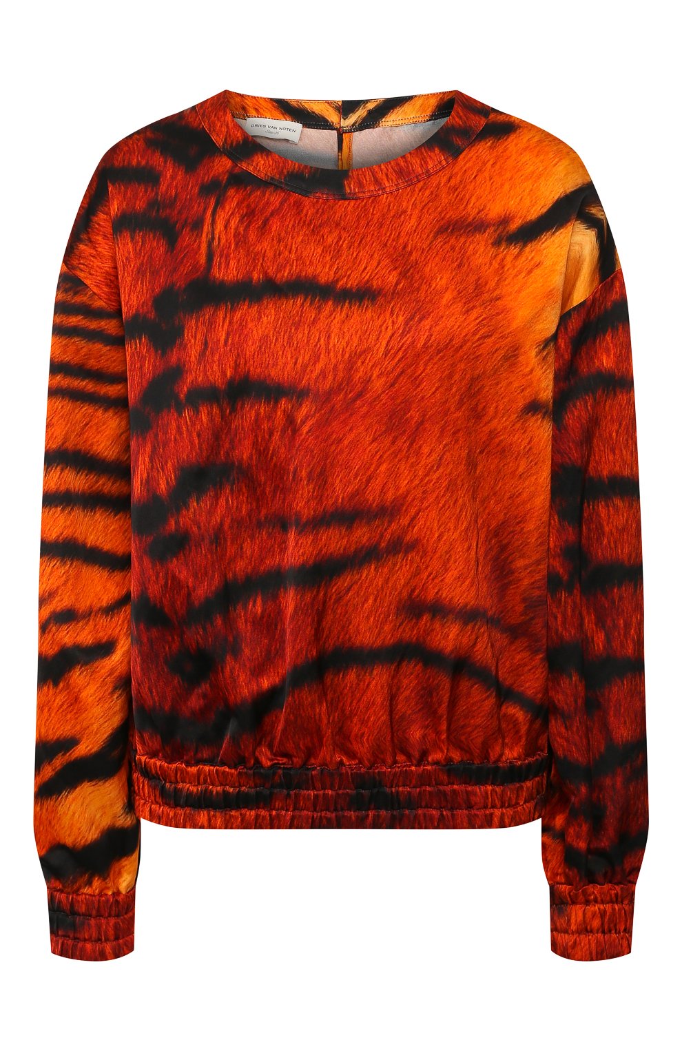 Свитшот из смеси вискозы и хлопка DRIES VAN NOTEN, арт. 201-10720-9325, фото 1