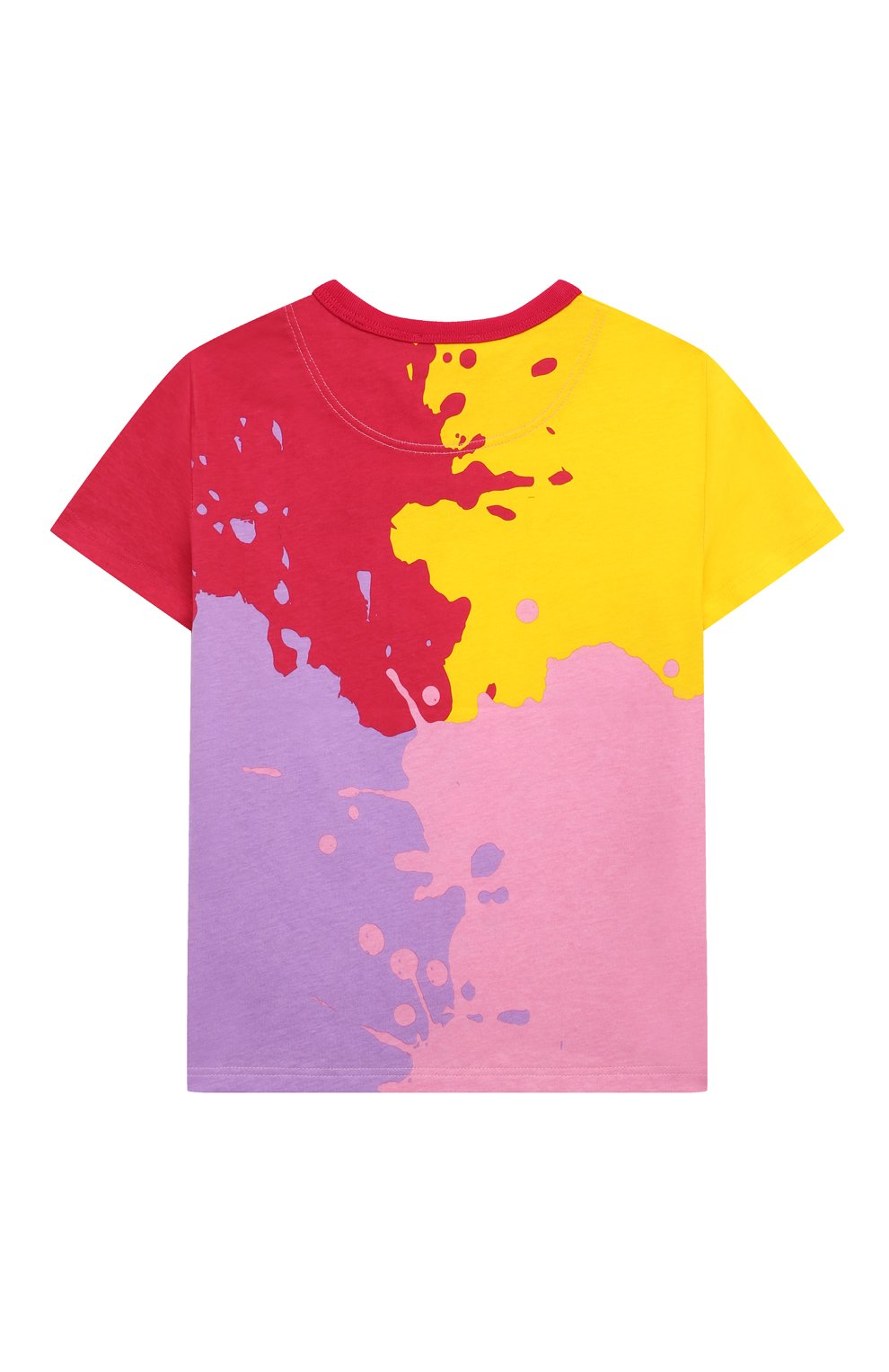 Хлопковая футболка MARC JACOBS (THE) разноцветного цвета по цене 5115 руб., арт. W15670/6A-12A, фото 2 Хлопковая футболка MARC JACOBS (THE), арт. W15670/6A-12A, фото 2