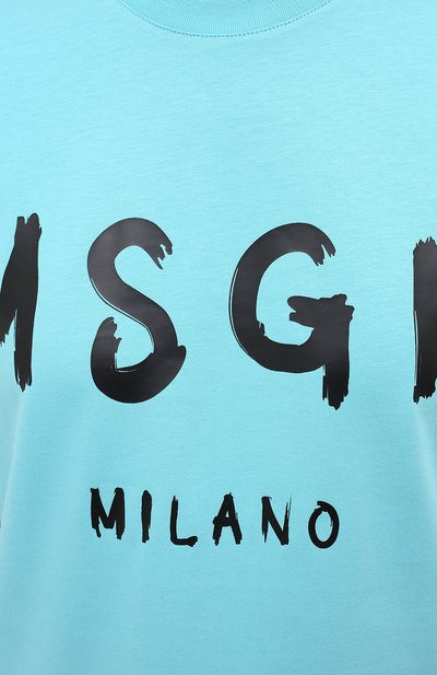 Хлопковая футболка MSGM, арт. 2941MDM60 207798, фото 5