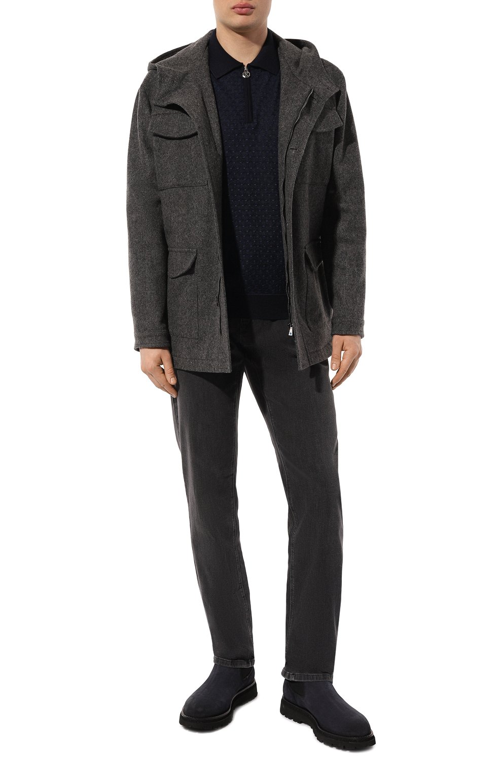 Поло из кашемира и шелка STEFANO RICCI, арт. K808078P30/F23486, фото 2