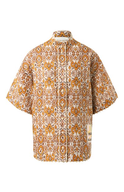 Женский льняная рубашка ZIMMERMANN, арт. 1316TRS251