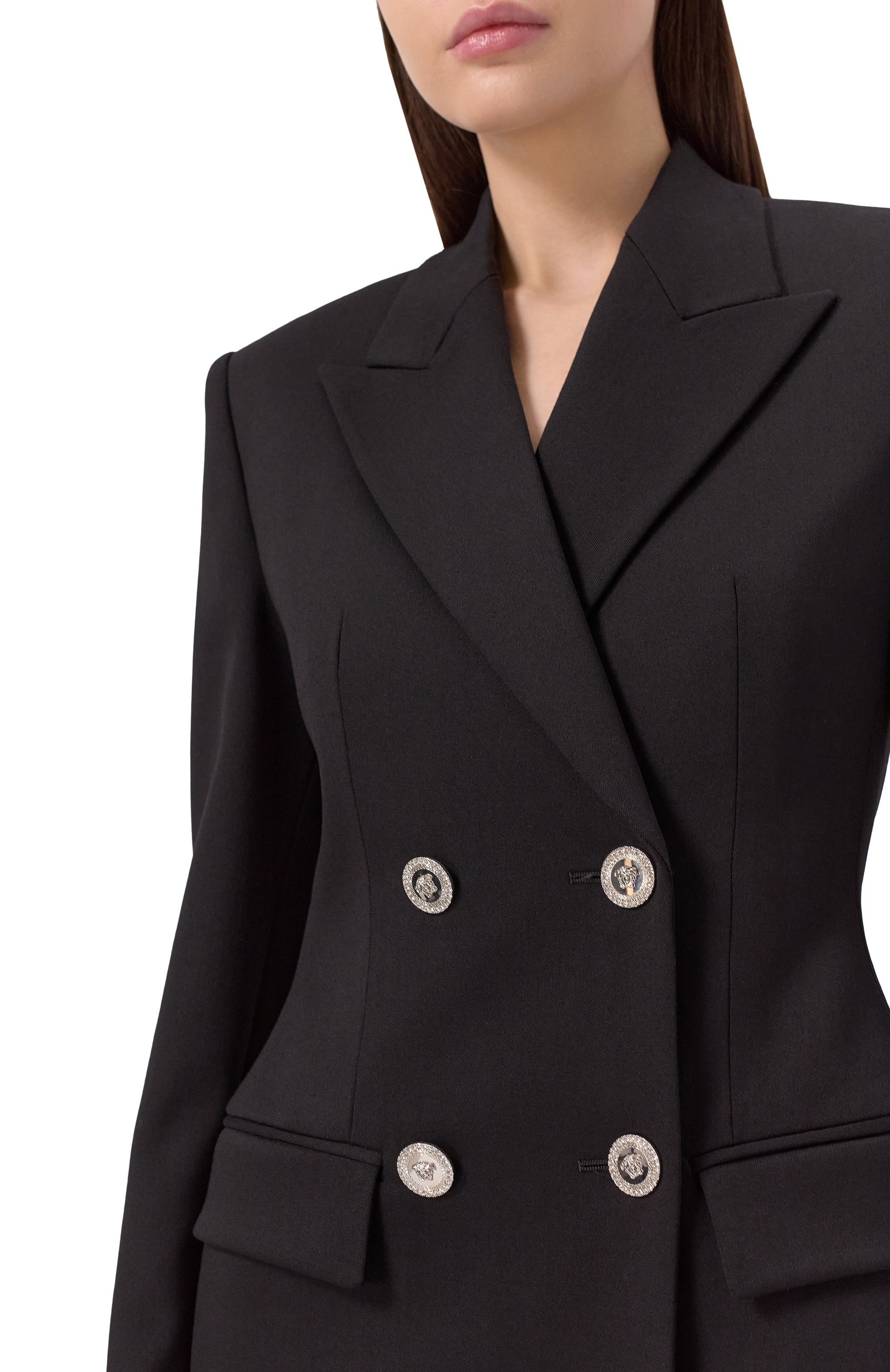 Шерстяной жакет VERSACE, арт. 1018635/1A12258, фото 5