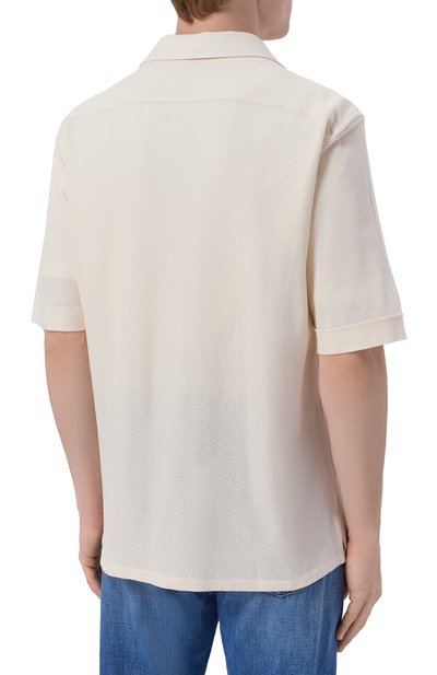 Рубашка из ш елка и хлопка STEFANO RICCI, арт. CJ008195/DJ0002, фото 4