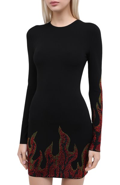 Платье из вискозы ALEXANDRE VAUTHIER, арт. 204DR1362B 1029B-202, фото 3
