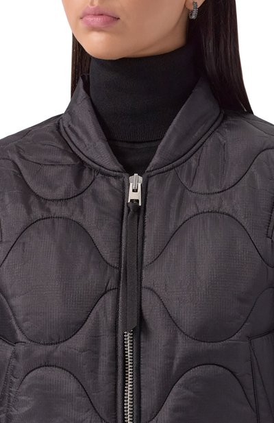 Бомбер AGOLDE черного цвета по цене 87750 руб., арт. A5031, фото 5 Бомбер AGOLDE, арт. A5031, фото 5