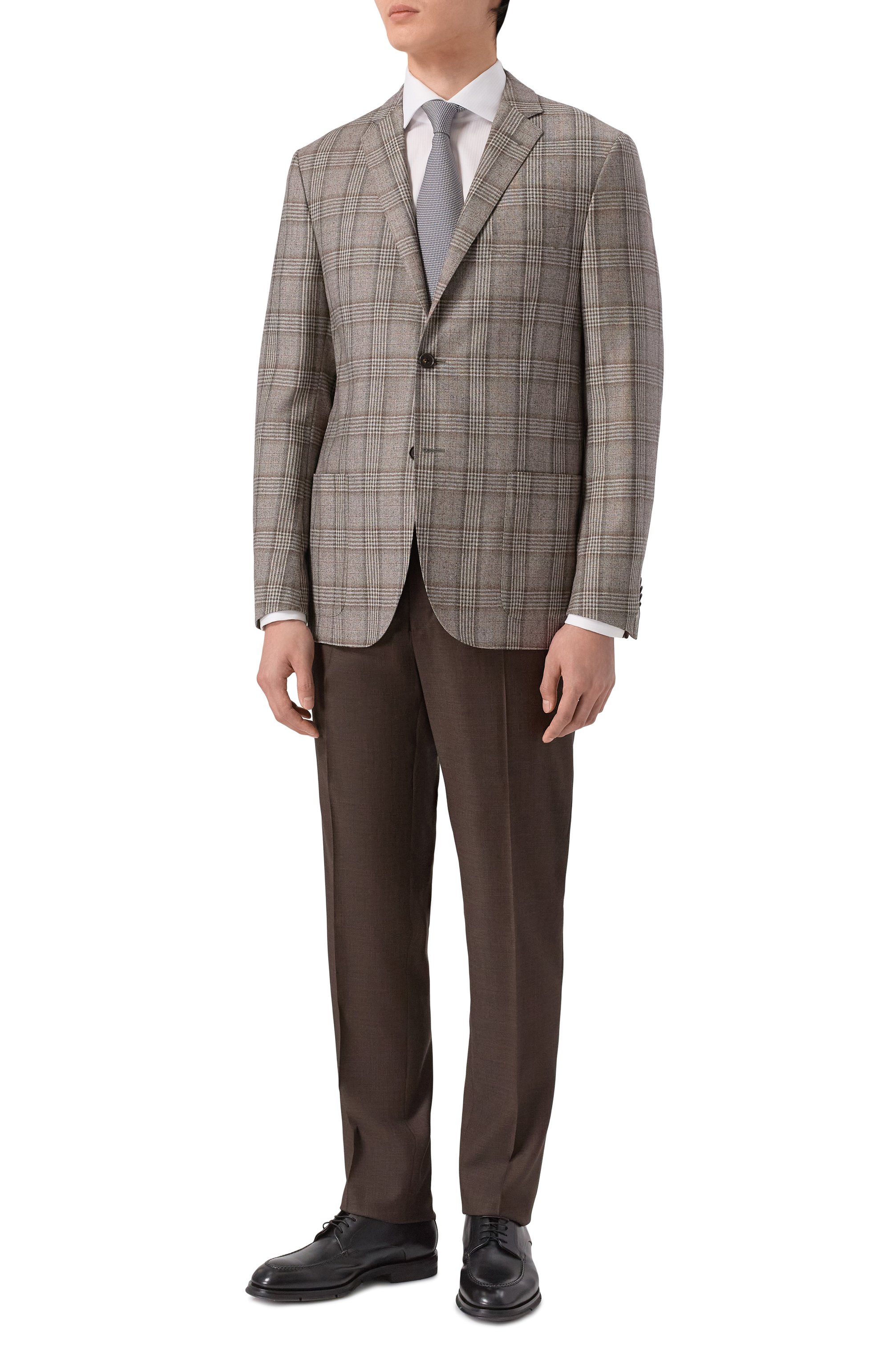 Шерстяные брюки CORNELIANI, арт. 275B01/2717087, фото 2