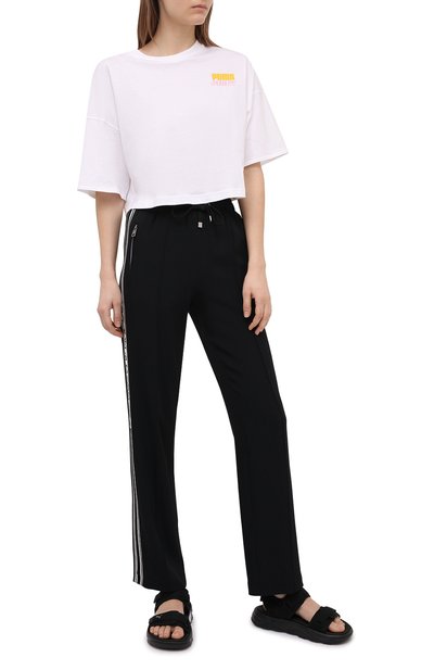 Хлопковая футболка puma x peanuts ralph sampson PUMA, арт. 53115802, фото 2