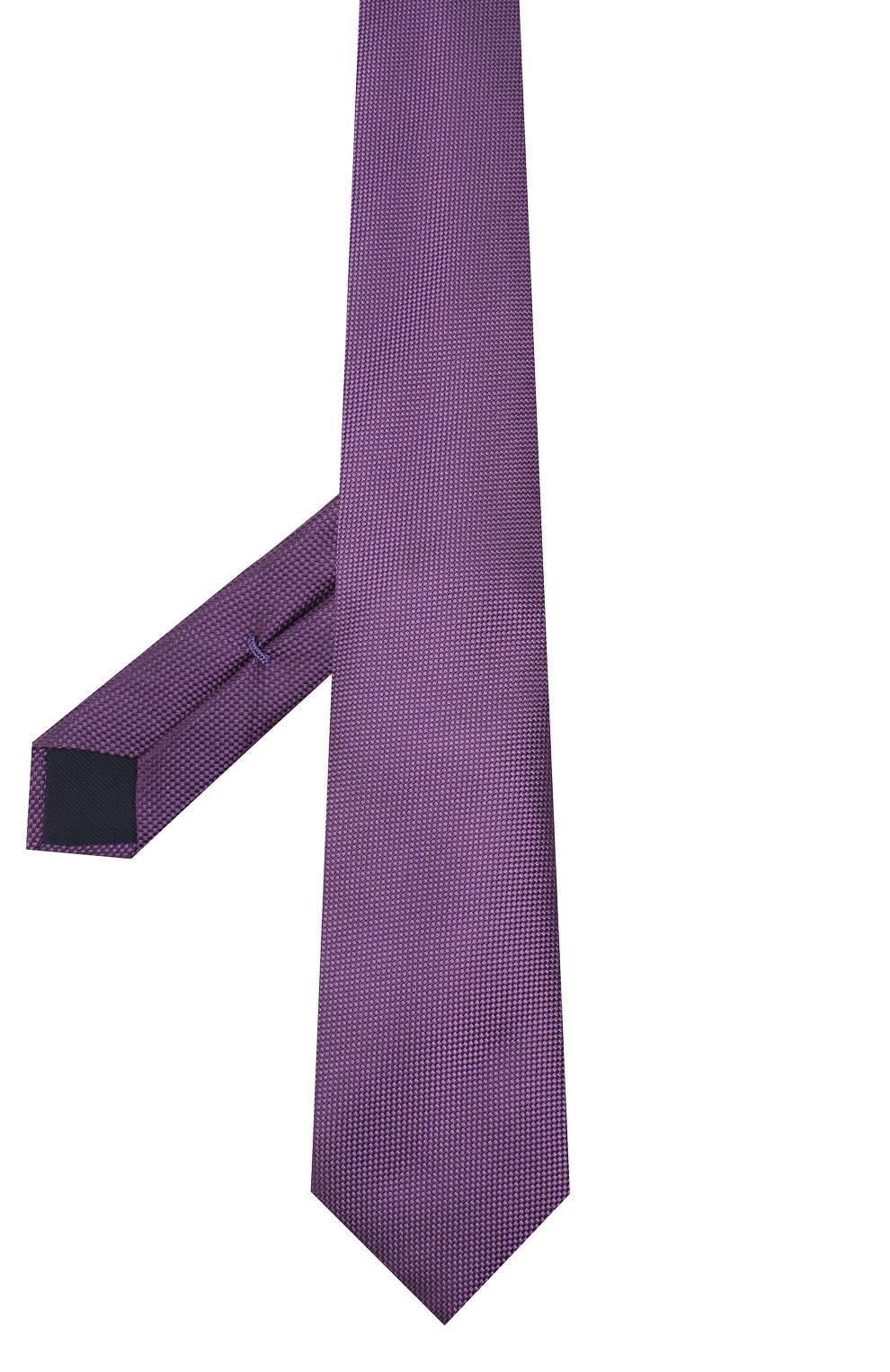 Шелковый галстук CORNELIANI фиолетового цвета по цене 9675 руб., арт. 83U302-9120308/00, фото 2 Шелковый галстук CORNELIANI, арт. 83U302-9120308/00, фото 2