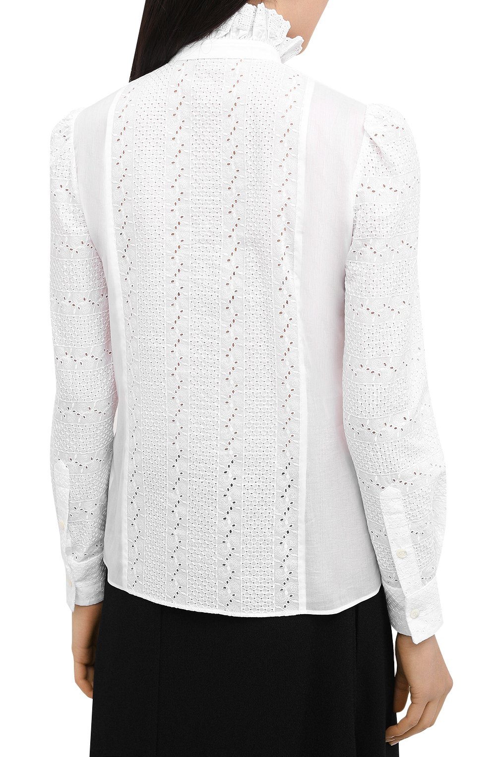 Хлопковая блузка DOLCE & GABBANA, арт. F5N57T/FR5CJ, фото 4