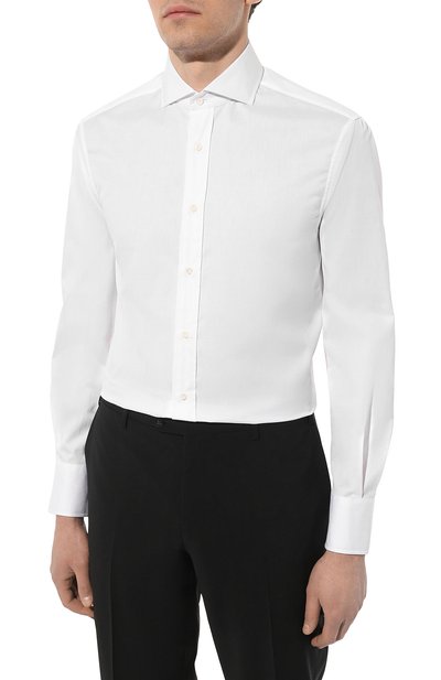 Хлопковая сорочка BRUNELLO CUCINELLI, арт. M0UC41718/U, фото 4