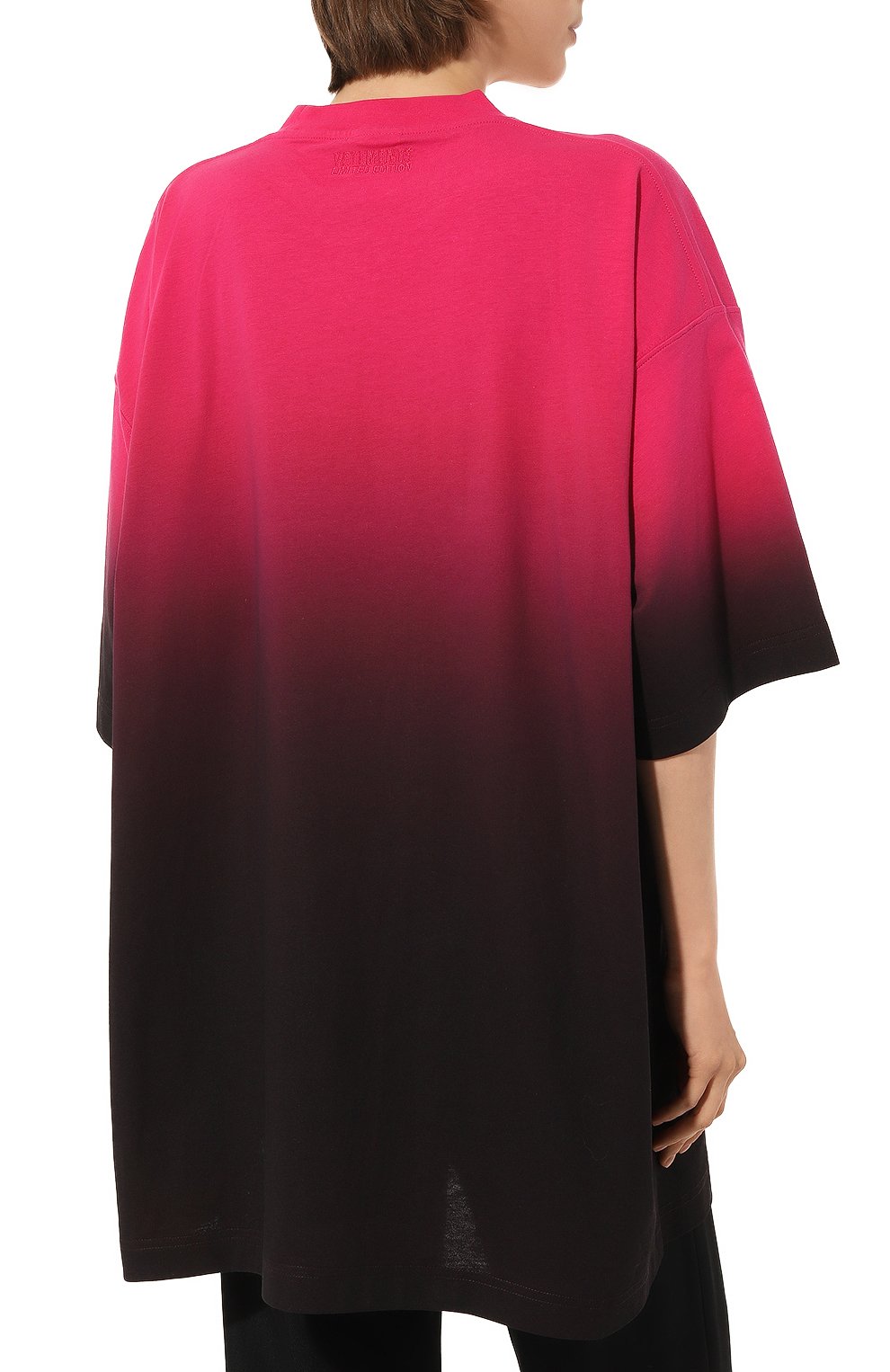Хлопковая футболка VETEMENTS, арт. UE54TR160H, фото 4