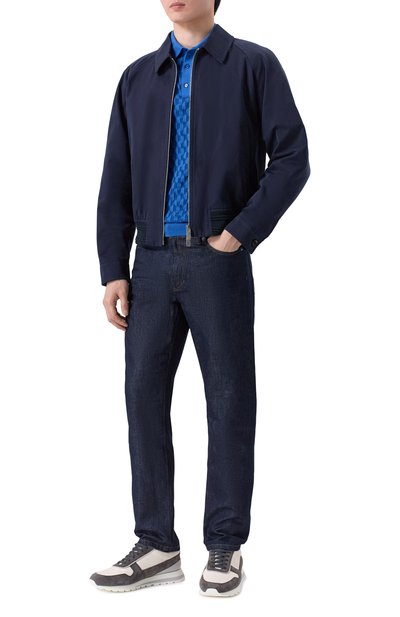 Поло из шелка и хлопка STEFANO RICCI, арт. K818110P13/F26176, фото 2