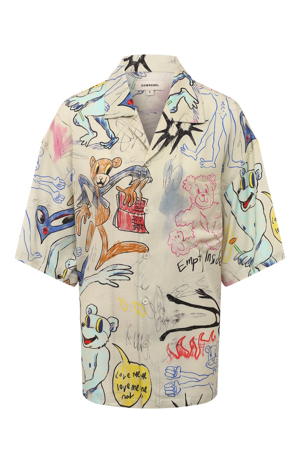 Рубашка DOMREBEL, арт. SCRIBBLE/CAM0P SHIRT, фото 1