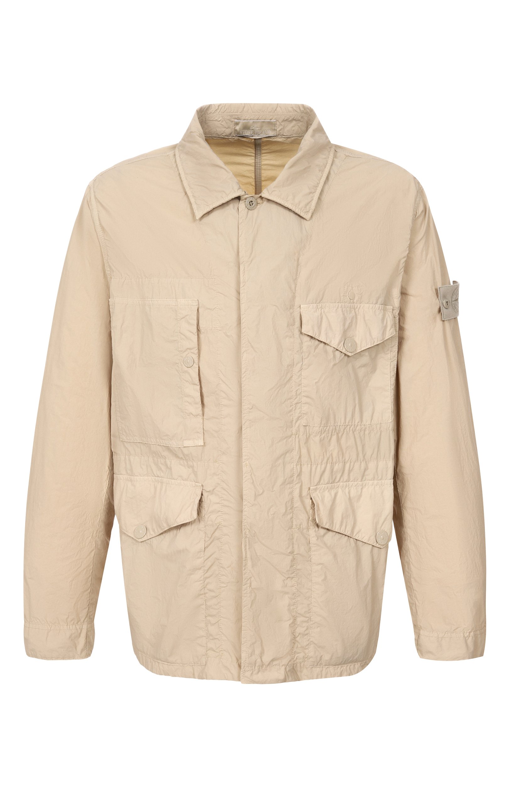 Куртка STONE ISLAND бежевого цвета по цене 132500 руб., арт. K1S154100033/S00F6, фото 1 Куртка STONE ISLAND, арт. K1S154100033/S00F6, фото 1