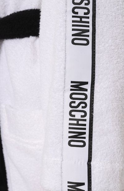 Хлопковый халат MOSCHINO, арт. 232V6/A9603/4307, фото 5