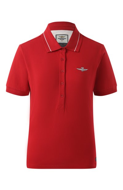 Хлопковое поло AERONAUTICA MILITARE, арт. P01846DP343, фото 1