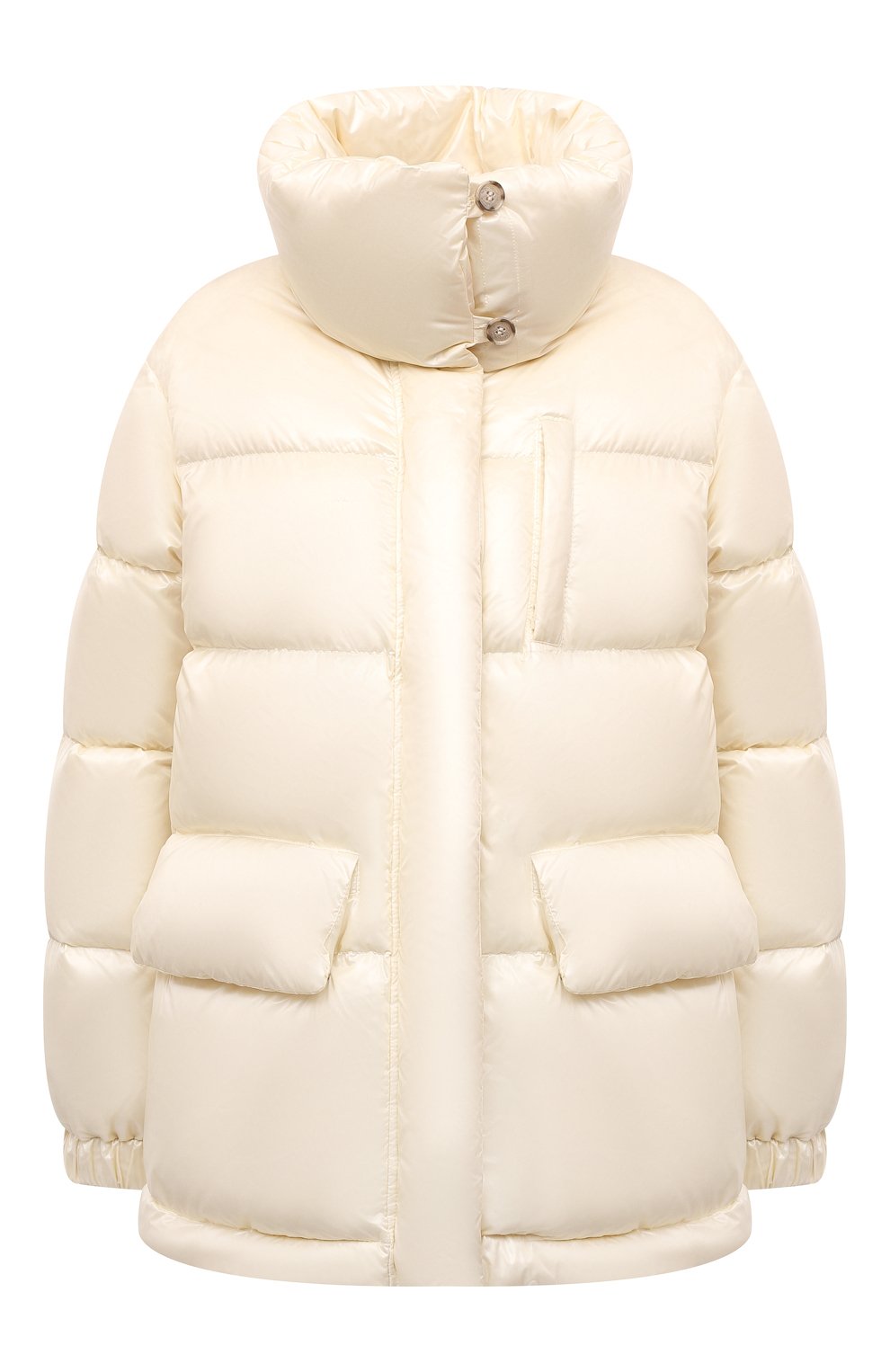 Пуховик WOOLRICH кремового цвета по цене 71950 руб., арт. CFWW0U0583FR/UT1702, фото 1 Пуховик WOOLRICH, арт. CFWW0U0583FR/UT1702, фото 1
