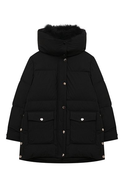 Пуховое пальто YVES SALOMON ENFANT, арт. 25WEM913XXK01G