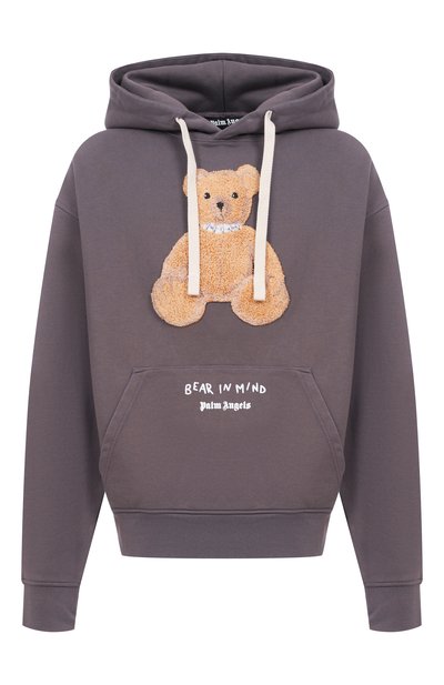 Мужской хлопковое худи PALM ANGELS, арт. PMBB17DF25FLE004