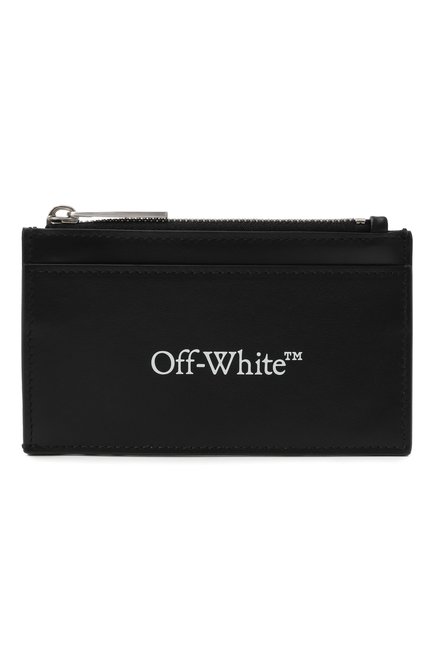 Мужской кожаный футляр для кредитных карт OFF-WHITE, арт. 0MND095C99LEA001