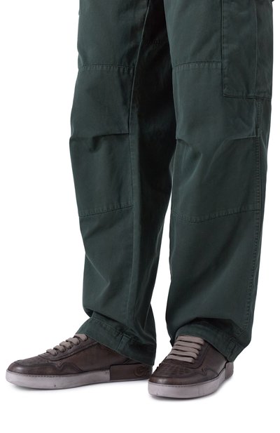 Кожаные кеды portofino DOLCE & GABBANA, арт. CS2378/AW467, фото 3