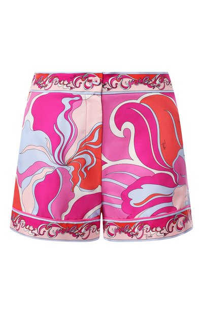Женские шелковые шорты EMILIO PUCCI, арт. 9ERU36/9E751