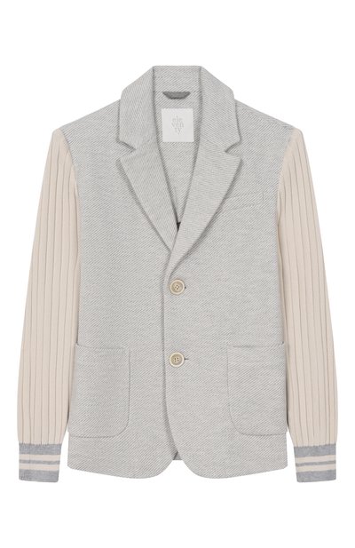 Хлопковый пиджак ELEVENTY, арт. EY2Q34/J0545_001