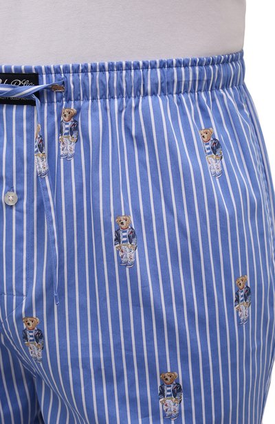Хлопковые домашние брюки POLO RALPH LAUREN, арт. 714862799/001, фото 5