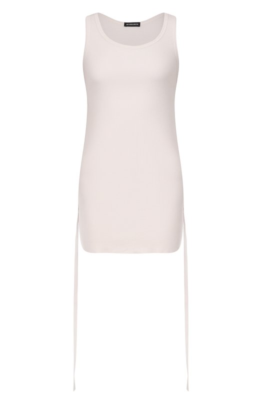 Хлопковая майка Ann Demeulemeester B0011982/FA659 Кремовый B0011982/FA659