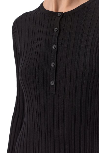 Платье из шелка и хлопка LOULOU DE SAISON, арт. ELDARA, фото 5