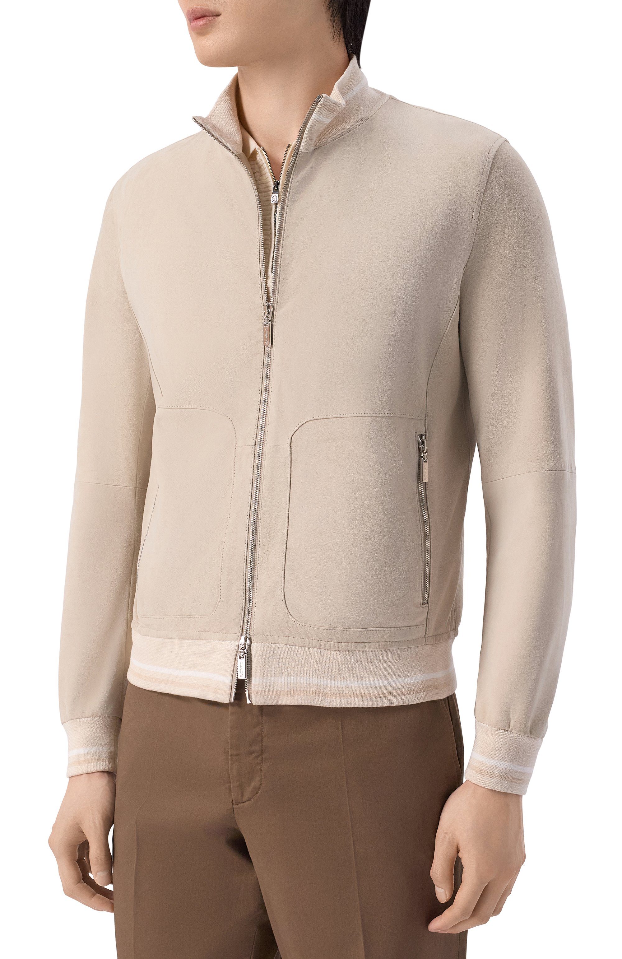 Замшевый бомбер GIMO'S, арт. 6S20.1.053.52/PA, фото 3