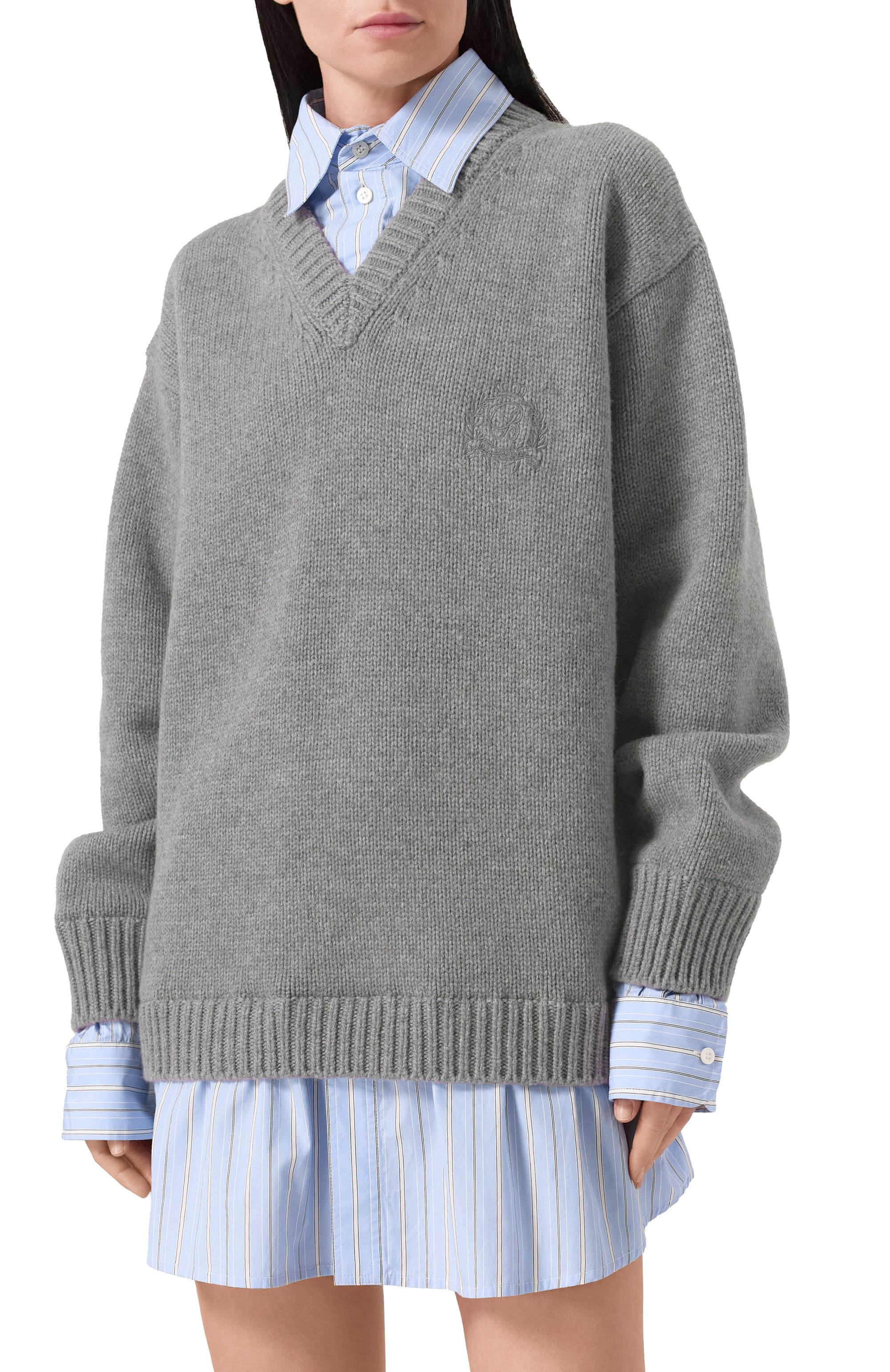 Шерстяной свитер BALENCIAGA, арт. 809510/T1712, фото 3