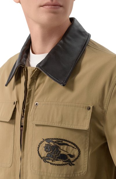 Хлопковая куртка BURBERRY, арт. 8122545, фото 5