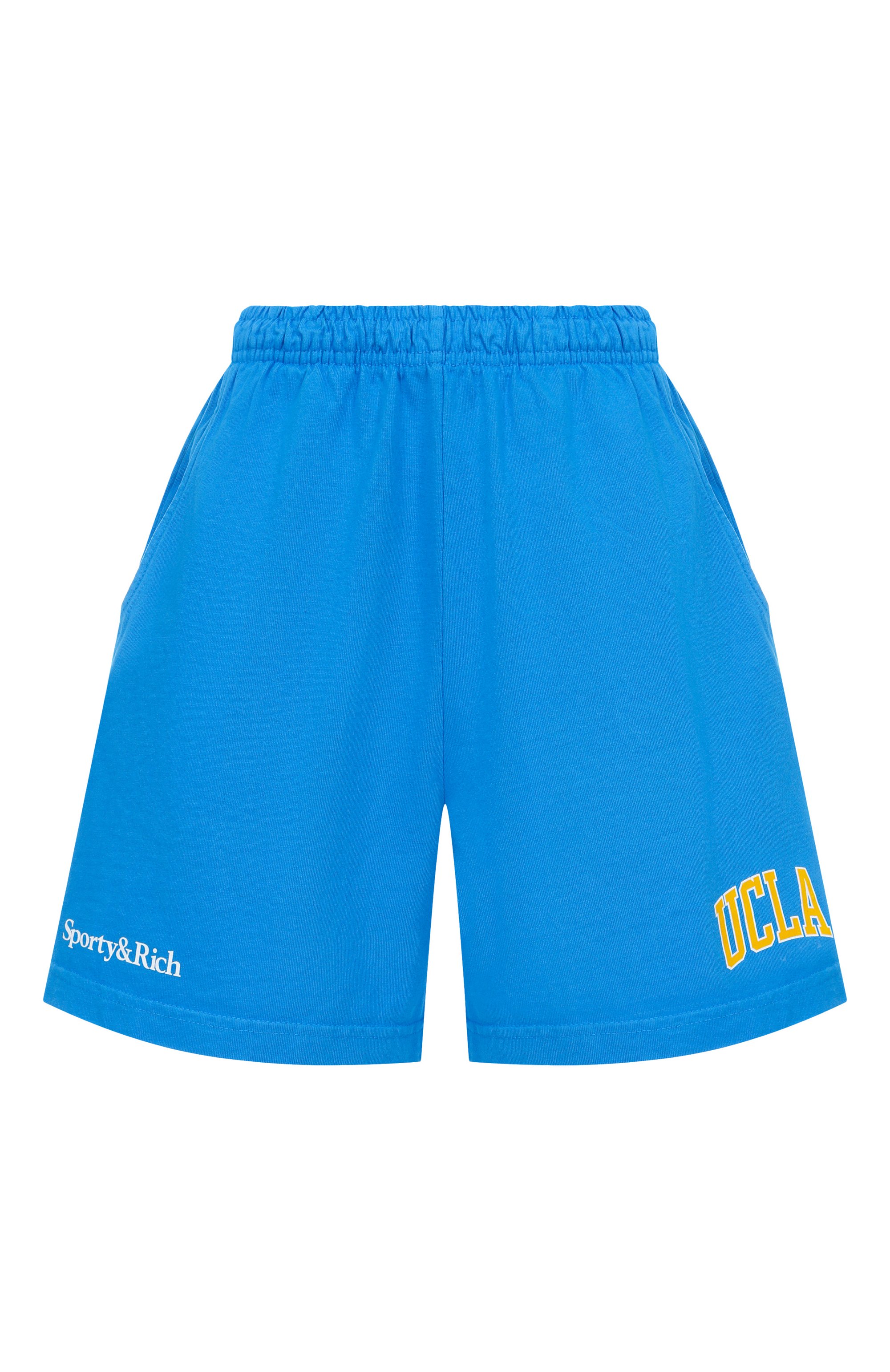 Хлопковые шорты sporty & rich x ucla SPORTY AND RICH, арт. SH039615637BL116, фото 1