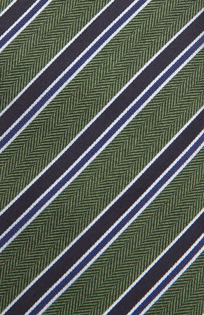 Галстук KITON зеленого цвета по цене 25950 руб., арт. KL/C4D61, фото 3 Галстук KITON, арт. KL/C4D61, фото 3