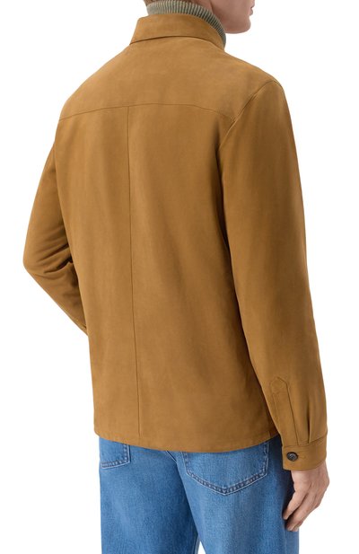 Замшевая куртка-рубашка LORO PIANA, арт. FAP3922, фото 4