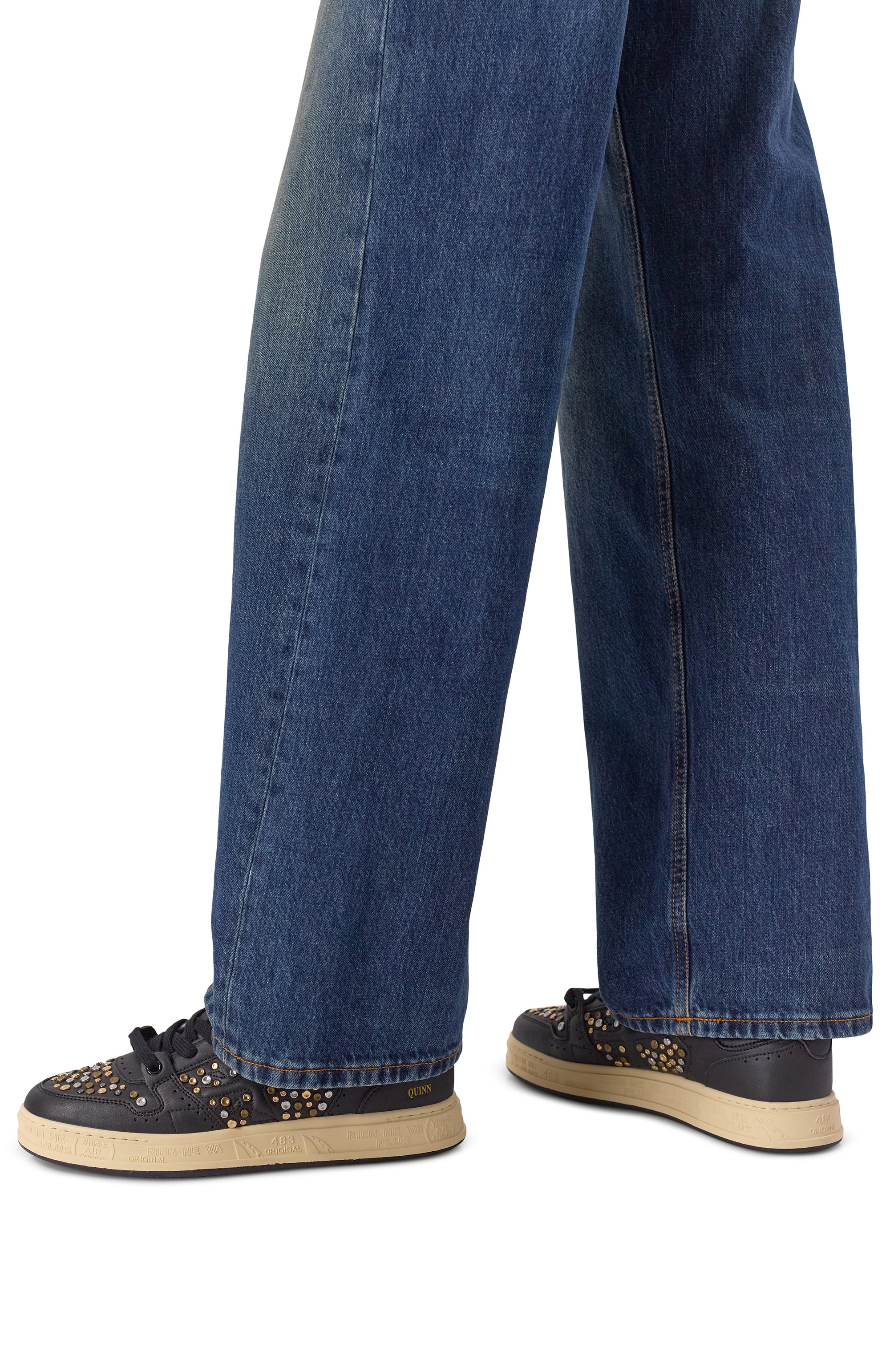 Кожаные кеды quinn-d PREMIATA, арт. QUINND/VAR 7654, фото 2