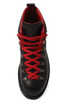 Мужские кожаные ботинки FRACAP черного цвета, арт. M120 R0C/NEBRASKA | Фото 6 (Мужское Кросс-КТ: Ботинки-обувь; Материал внутренний: Натуральная кожа; Материал сплава: Проставлено; Материал утеплителя: Без утеплителя; Подошва: Плоская; Драгоценные камни: Проставлено)