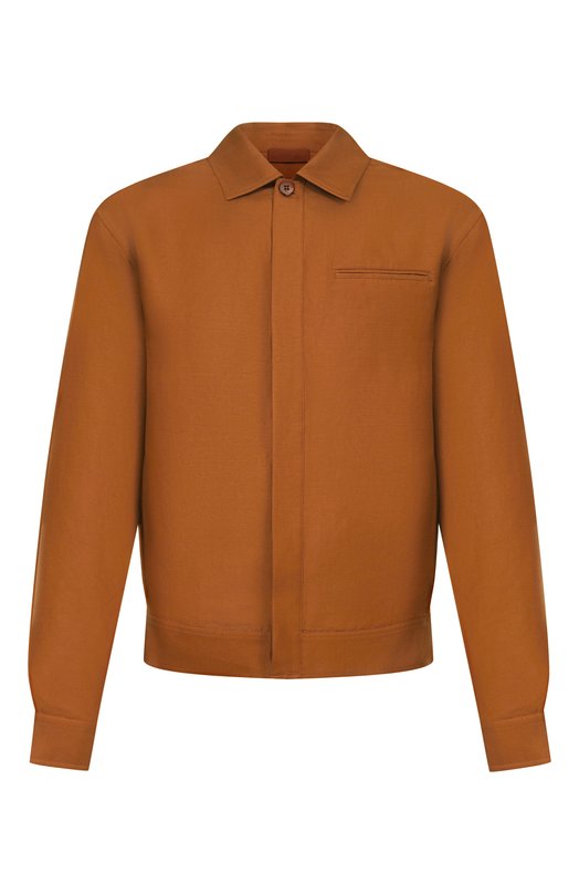 Куртка-рубашка изо льна и шелка MVST M26.2PM.B011/F123 LIN0 SETA Коричневый M26.2PM.B011/F123 LIN0 SETA