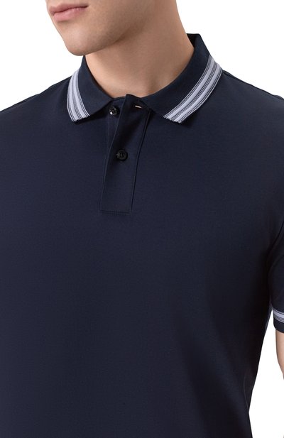 Хлопковое поло BOSS, арт. 50554529, фото 5